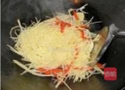 辣椒炒土豆丝的做法图解4