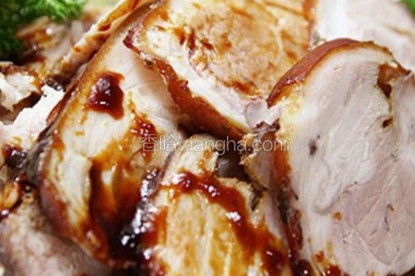 酱肘子卷春饼