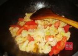 西红柿炒菜花的做法图解8