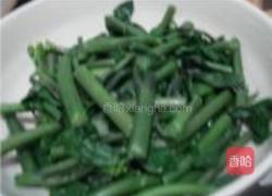 凉拌红菜苔的做法图解6