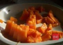 木瓜大果粒酸奶的做法图解3