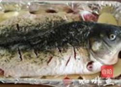 老干妈豆豉烤鱼的做法图解30