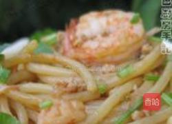 肉酱虾仁拌意面的做法图解20