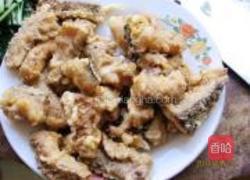 糖醋鱼段的做法图解4