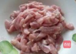 青椒肉丝的做法图解2