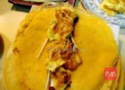 煎饼卷大葱的做法图解10