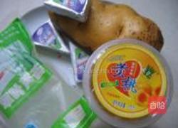 土豆水果拼的做法图解1