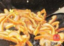 荞菜炒卤猪耳的做法图解7