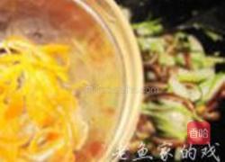 荞菜炒卤猪耳的做法图解10