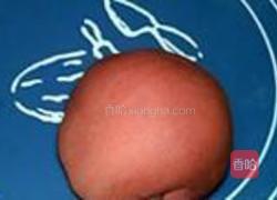 红曲双色馒头的做法图解7