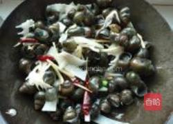 土豆炒田螺的做法图解5