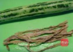 丝瓜笋干水豆腐的做法图解3