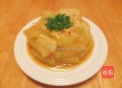 豆瓣酱炒冬瓜的做法图解8