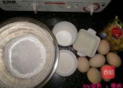 肉松小蛋糕的做法图解1