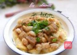 竹荪虾烩玉子豆腐的做法图解13
