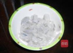 竹荪虾烩玉子豆腐的做法图解2