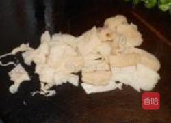 竹荪虾烩玉子豆腐的做法图解4