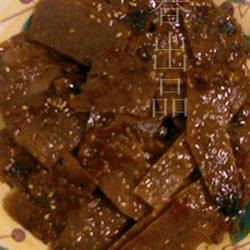 黑椒蜜汁猪肉脯的做法[图]