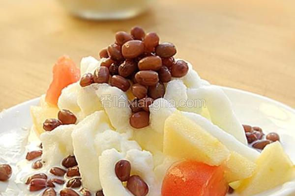 红豆刨冰