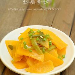 葱油爽脆南瓜的做法[图]