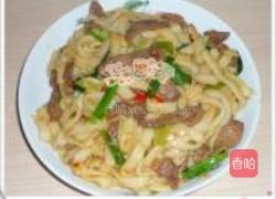 干炒牛河的做法图解6