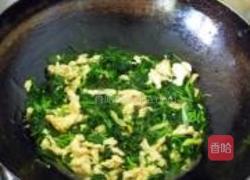 苋菜炒鸡蛋的做法图解11