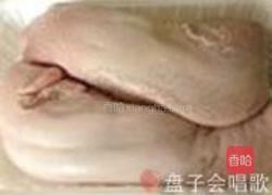 酸辣爆猪舌的做法图解1