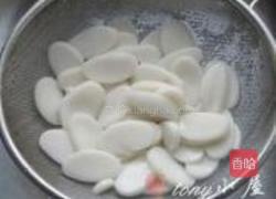 梭子蟹炒年糕的做法图解5