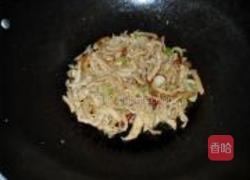 肉丝包菜炒粉的做法图解6