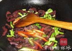 蒜苔腊腰花的做法图解6