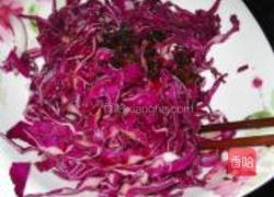 凉拌紫甘蓝的做法图解6