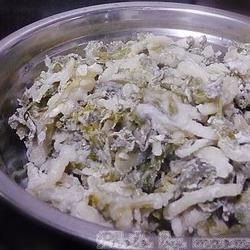 蒸土豆丝芹菜叶的做法[图]