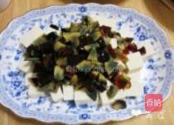 皮蛋豆腐的做法图解5
