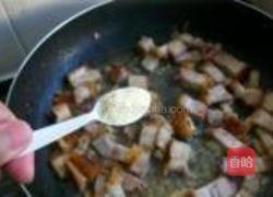 芹菜炒烧肉的做法图解3