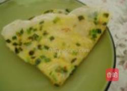 韭菜鸡蛋饼的做法图解3