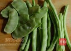 素炒双豆的做法图解1