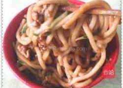 榨菜鸡蛋炸酱面的做法图解13