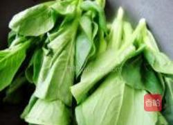 生炒油菜的做法图解3