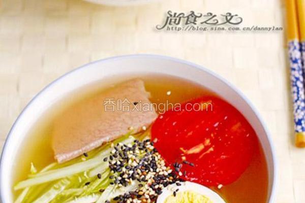 甜味冷面