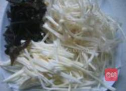 茭白金针菇的做法图解2