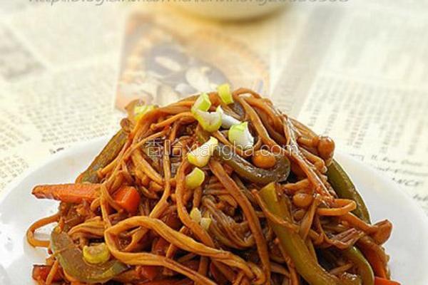 鱼香金针菇