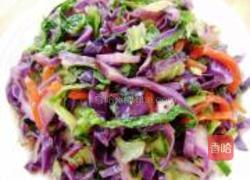 蚝油甘蓝生菜丝的做法图解6