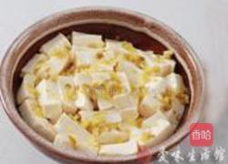 肉末蒸豆腐的做法图解2