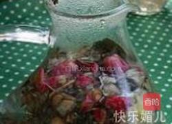 玫瑰荷叶减脂茶的做法图解5