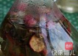 玫瑰荷叶减脂茶的做法图解6