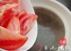 番茄莲藕排骨汤的做法图解4