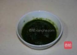 菠菜芝麻软饼的做法图解2