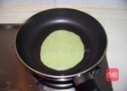 菠菜芝麻软饼的做法图解5