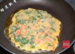 蔬菜鸡蛋饼的做法图解5
