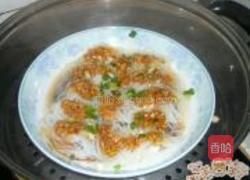蒸米粉卷生蚝的做法图解5